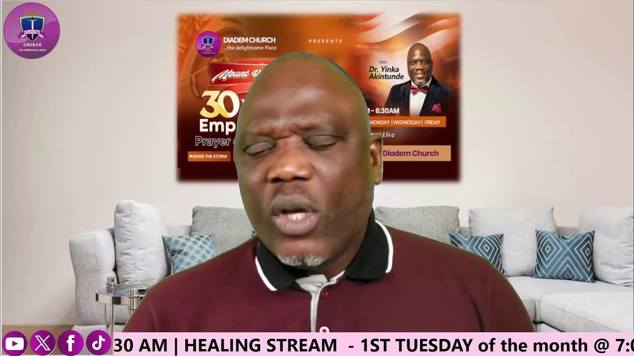 I&rsquo;M APPROVED WITH CHRIST | 15TH APRIL 2026  | DR. YINKA AKINTUNDE | www.diademministries.org