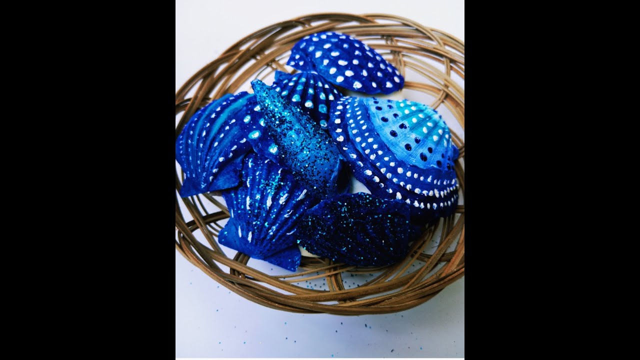 Seashell craft ideas tutorial / DIY / how to use seashells for decoration