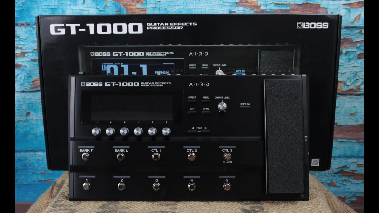 BOSS GT-1000 SHIMMER PROJECTION VIBE PRESET