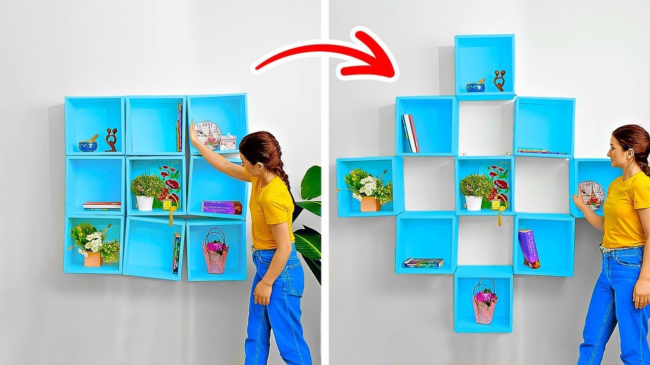 CREATIVAS IDEAS DE DECORACIÓN DEL HOGAR QUE PUEDES HACER FÁCILMENTE || DECORACIÓN DE HABITACIONES