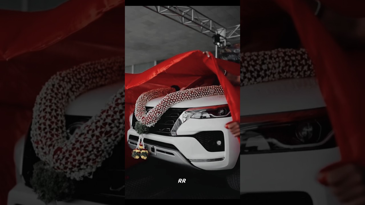 white Fortuner ki delivery 2025 Maharashtra)  #toyota  #fortuner   #india