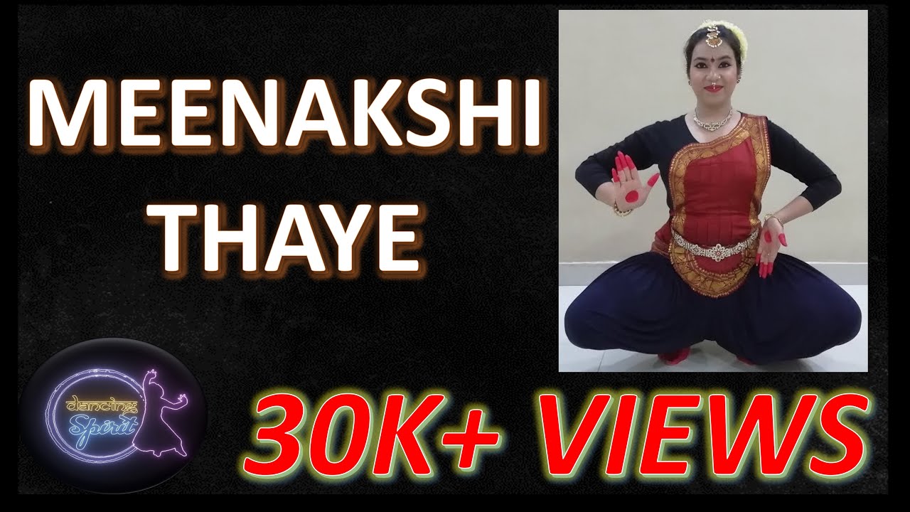 Meenakshi Thaye | Bharatnatyam Choreography | Akshita Ms Gupta | Dancing Spirit