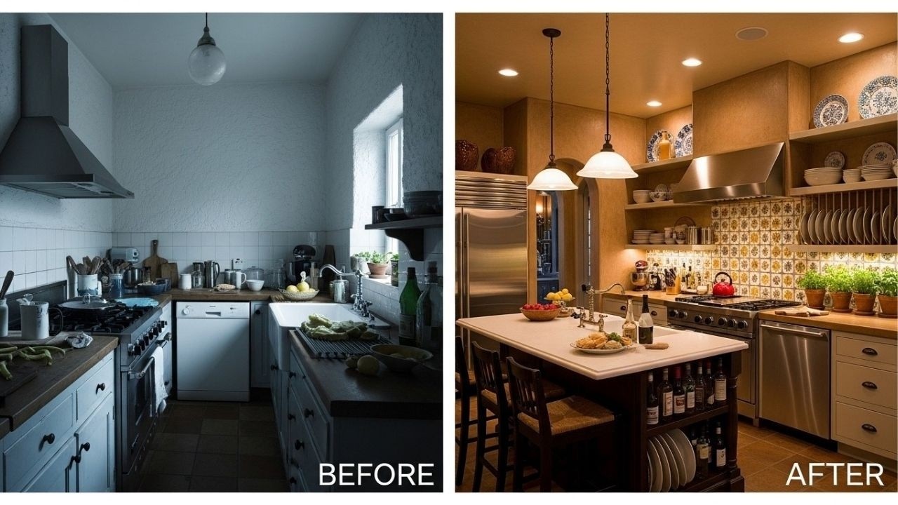 Modern Mediterranean Kitchens: Small Space, Grand Entertaining Concepts
