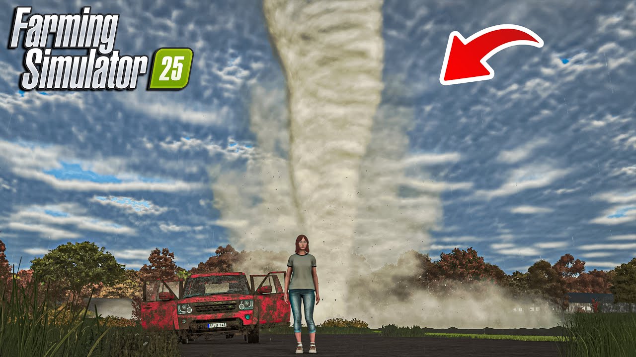 Facing the World’s Largest Tornadoes | Extreme Survival | HOF BERGMANN | Farming Simulator 25