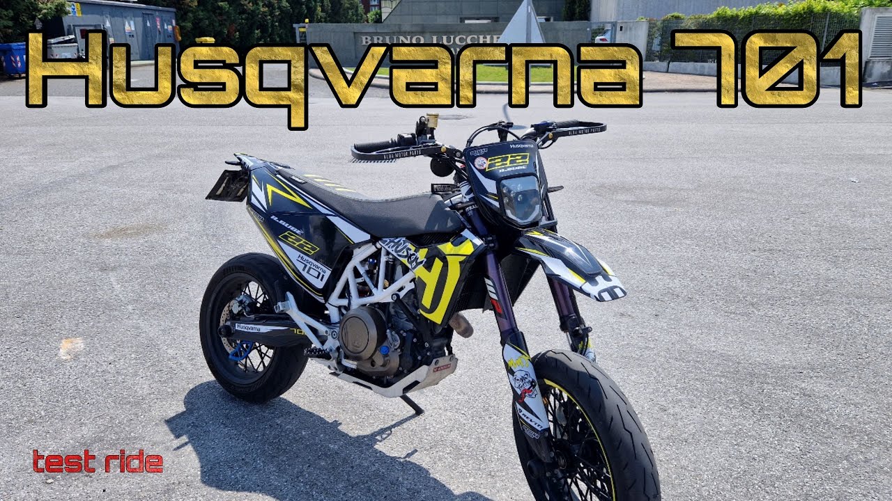 HUSQVARNA 701 + TEST RIDE... BESTIA DA 80CV