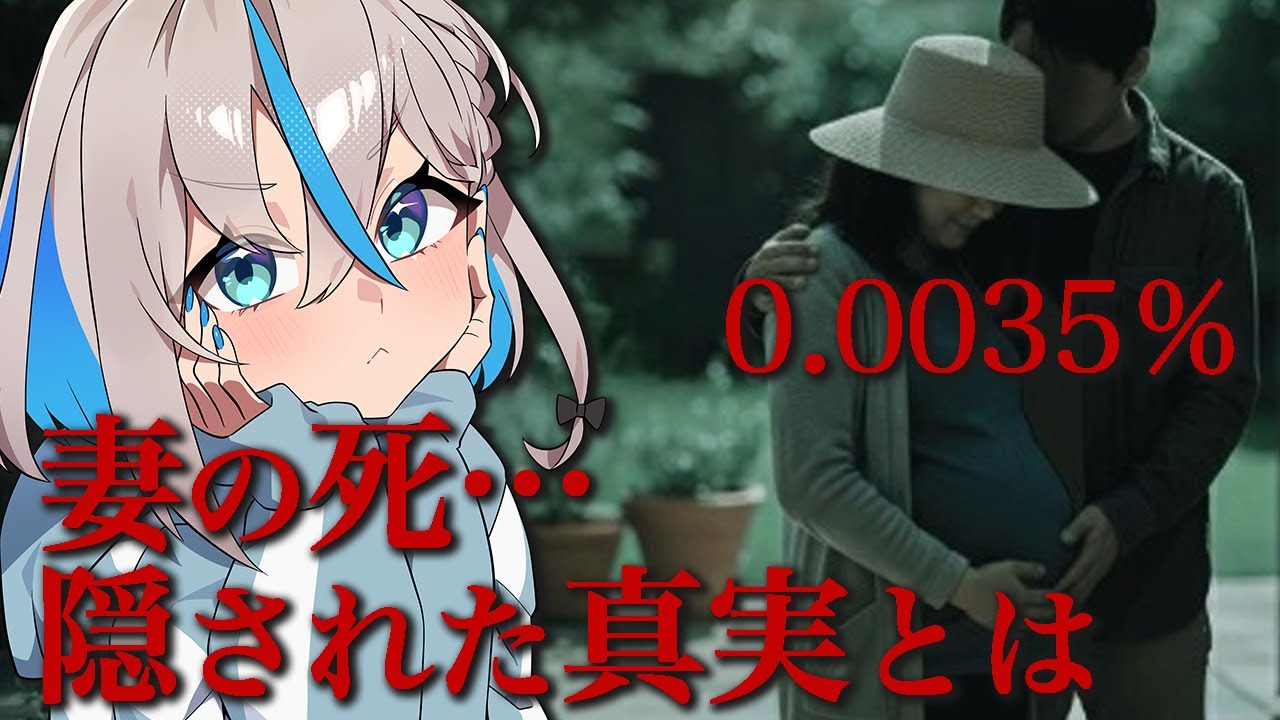 【ホラー】0.0035%…それは妻が死ぬ確率。隠された真実とは？【推乃りぴあ/新人VTuber】