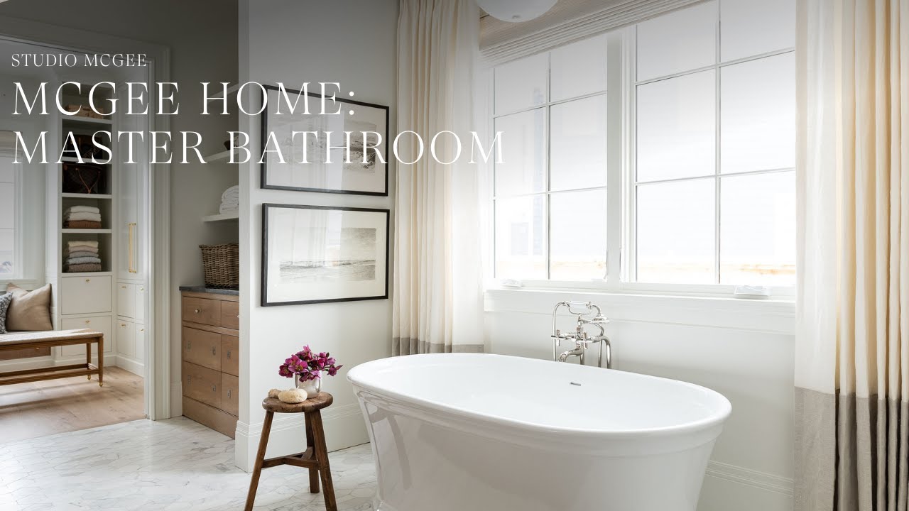 The McGee Home: Master Bathroom