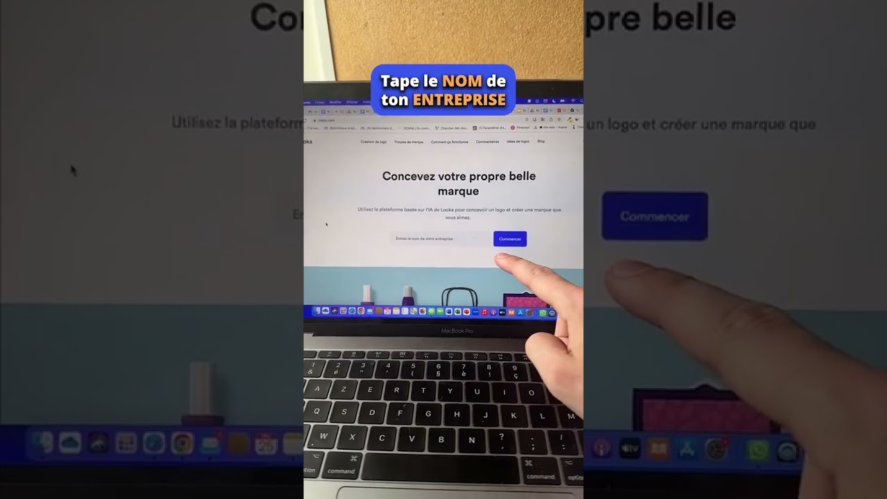 Cr&eacute;er un logo pro gratuitement en 30sec 😱🚀 #astuce #astuces