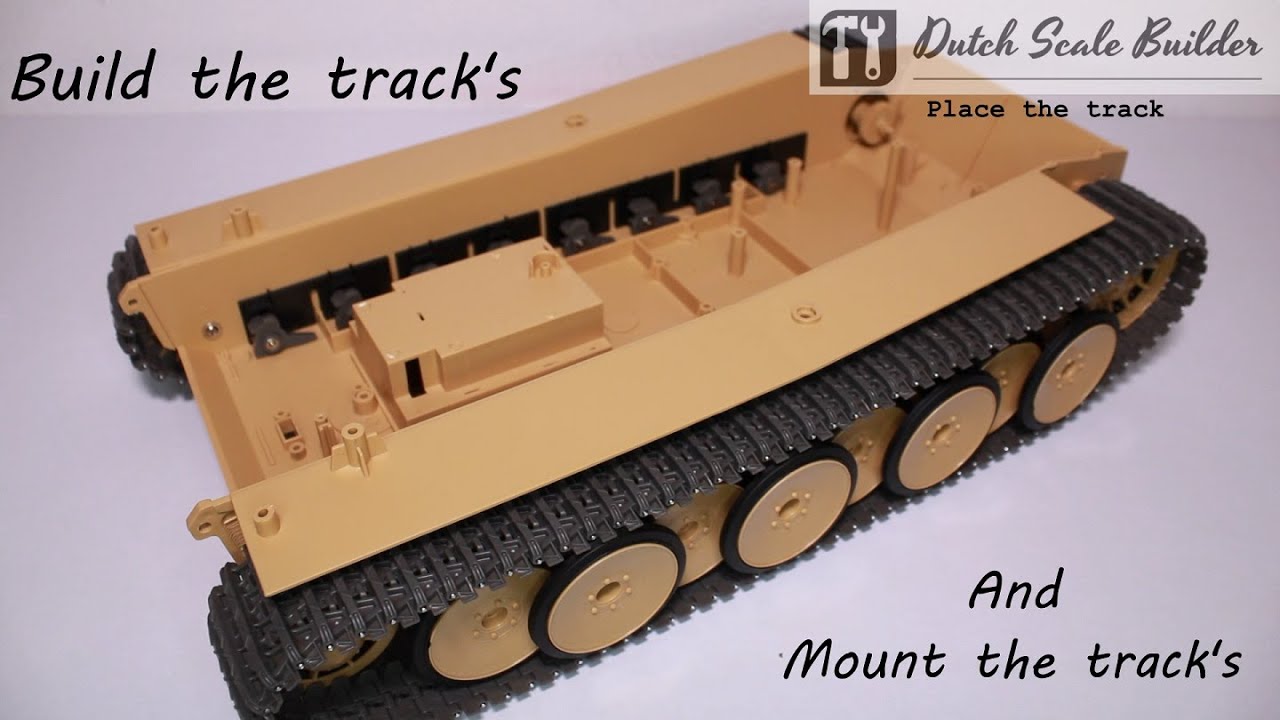 Panzerkampfwagen VI Tiger 1 Pz.Kpfw Tank Scale 1/16 PART 3