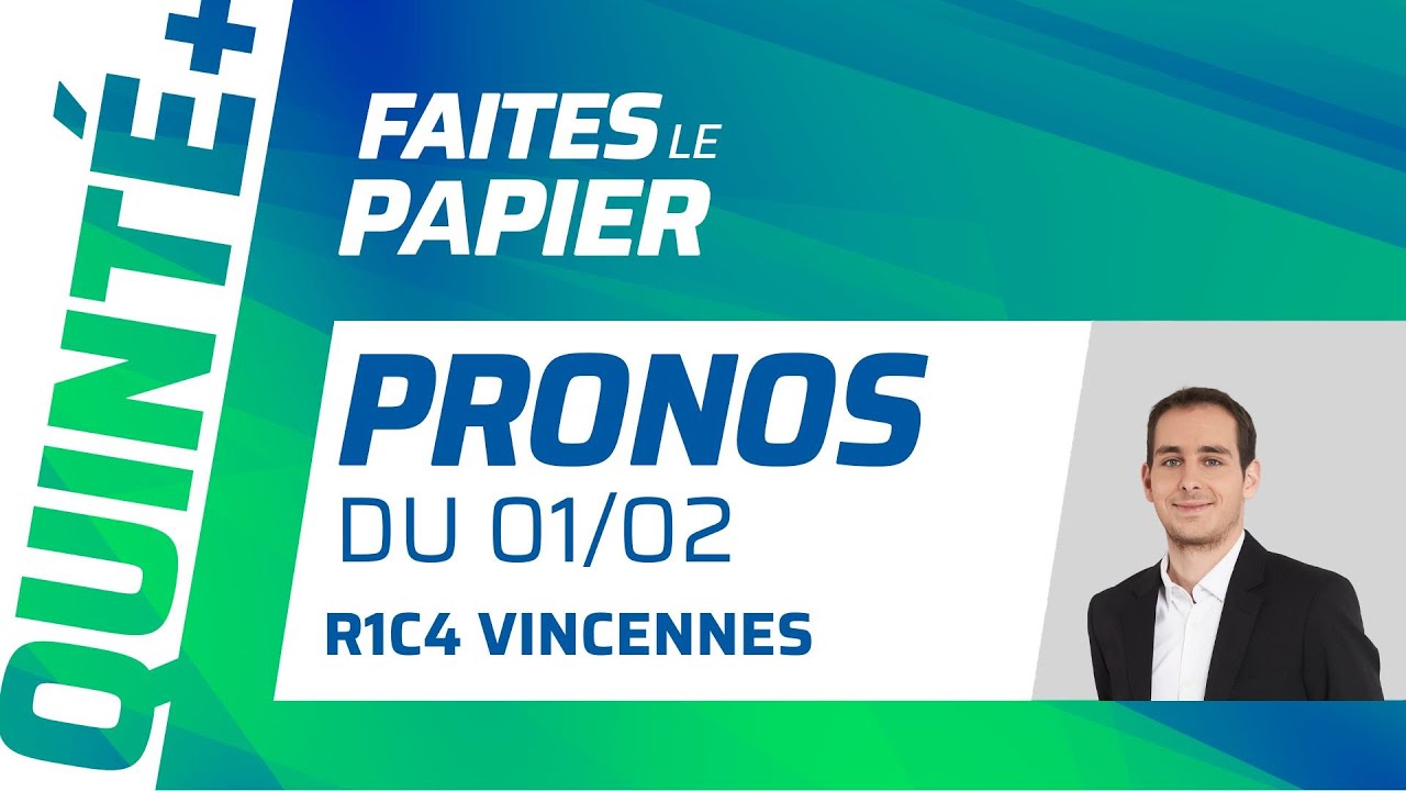 PRONOSTICS QUINTÉ+ DU DIMANCHE 1ER FÉVRIER À VINCENNES : IT'S A DOLLARMAKER, UN DRAGSTER ?