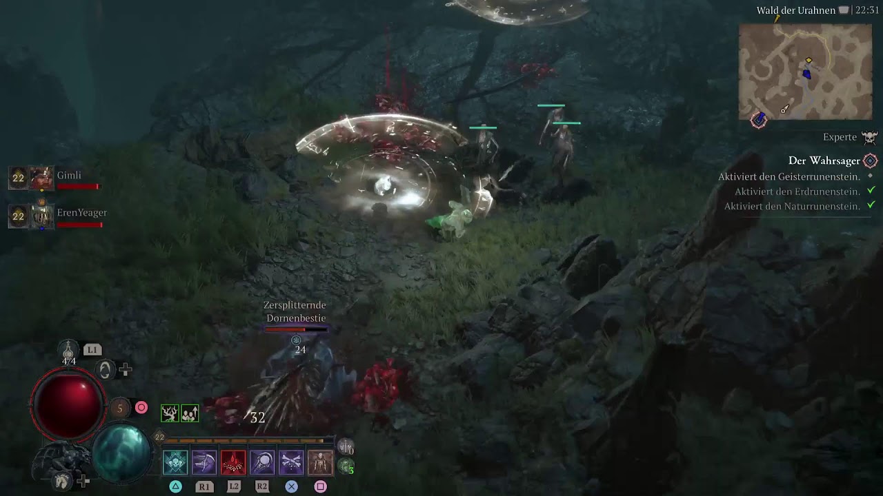 Noah und Andre: Diablo Reitsimulator