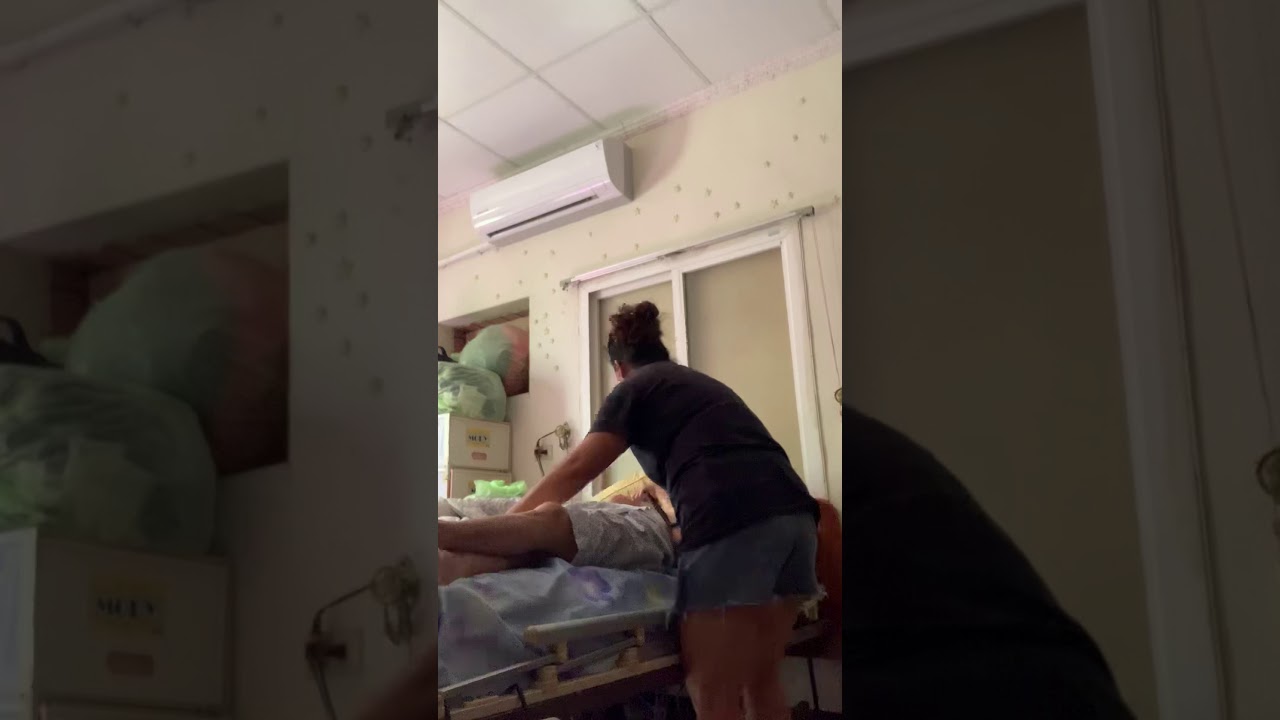 Putting grandma in the wheelchair