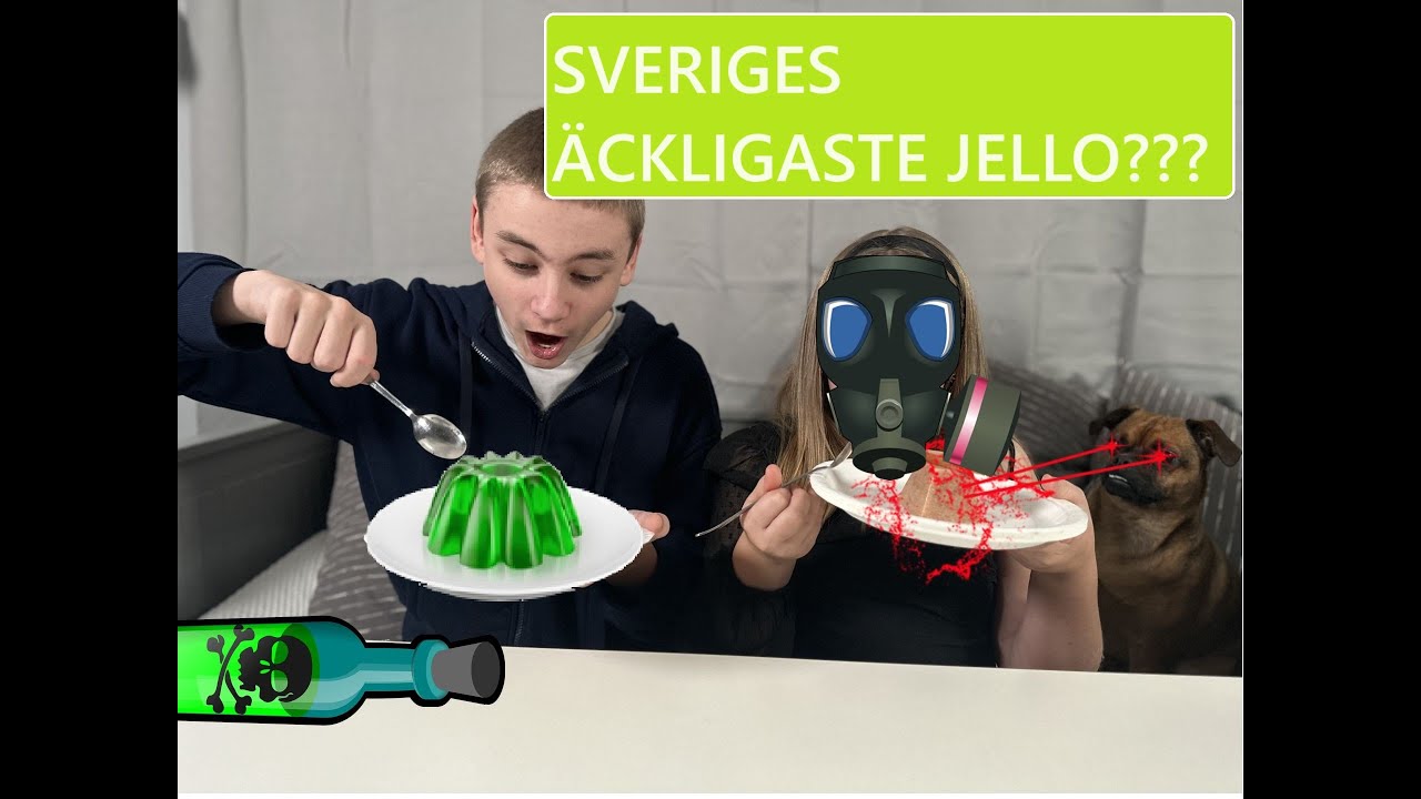 CHALLENGE - Jello vs Smello - GOTT VS ÄCKLIGT!