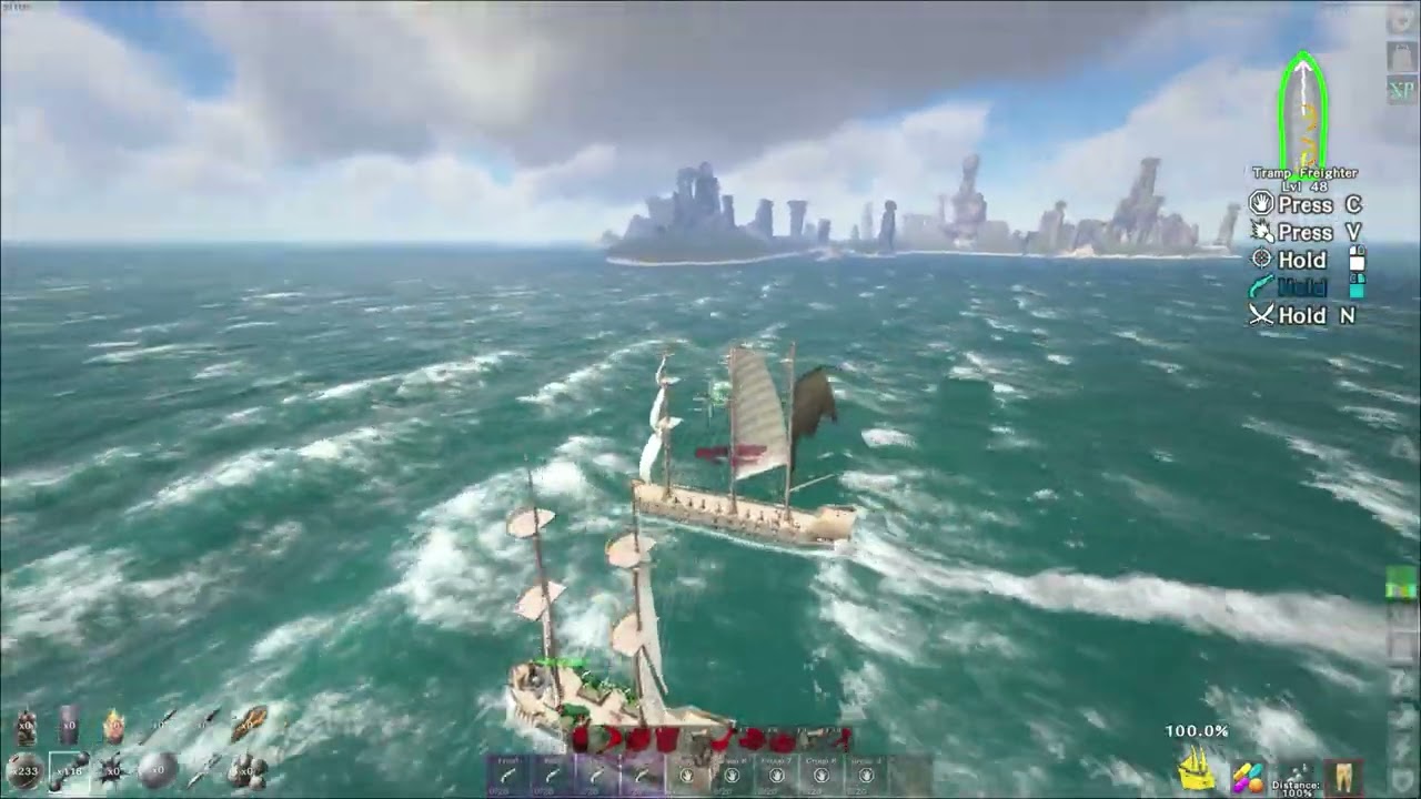ATLAS - Easy Solo Ship Levels, 1-60 in 5 minutes