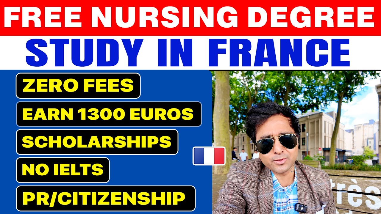 Free BSc Nursing and MSc Nursing in FRANCE | Registered Nurse in France| No IELTS| Salary 60000 Euro