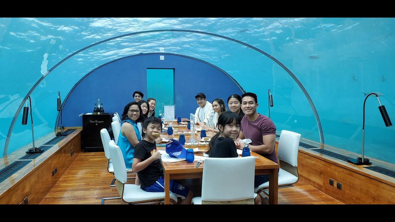 Ithaa Underwater Restaurant - Conrad Maldives