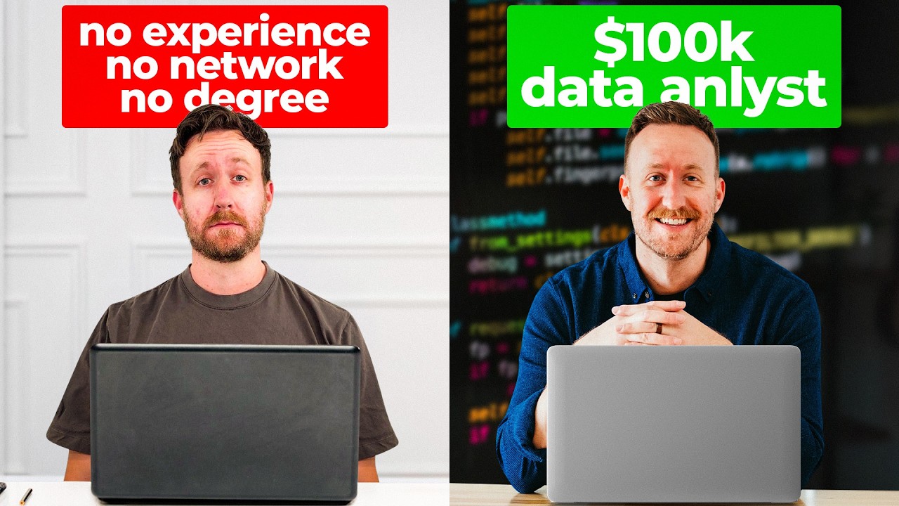 How I'd become a $100k data analyst (if i had to start over) in 2025