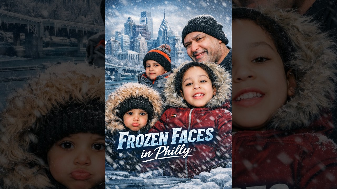 Frozen faces in philly