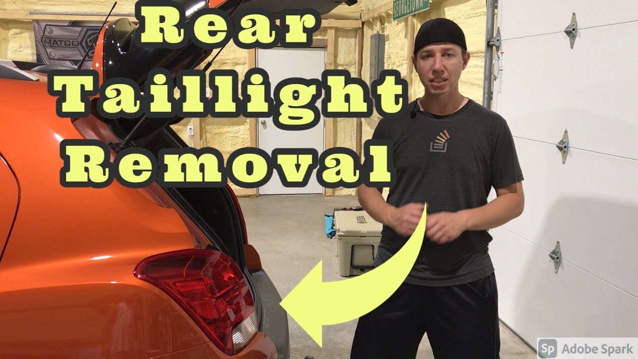 Chevy Trax Rear Taillight Removal - Same as Buick Encore - How to
