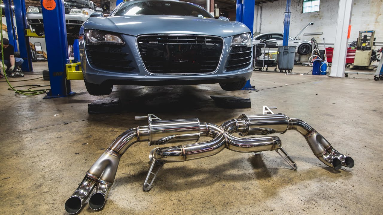 Eurowise Audi R8 4.2L Resonated Exhaust Product Overview