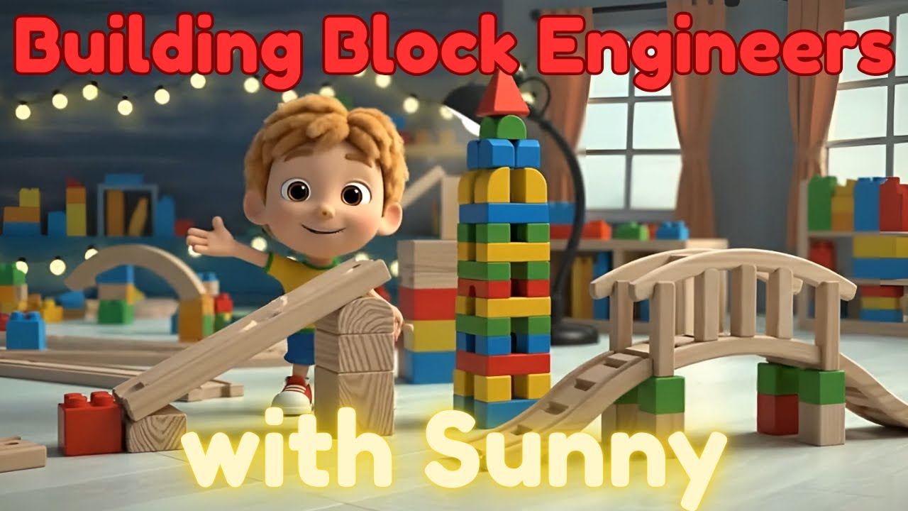 Building Block Engineers | STEM for Toddlers | Sunny Seeds
