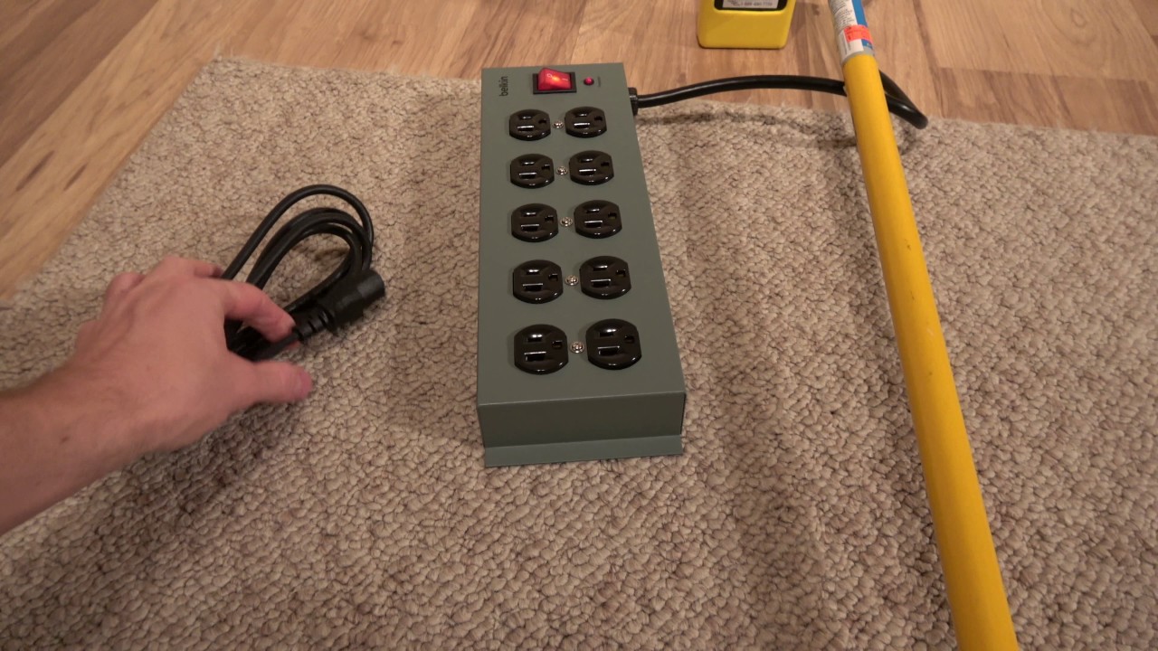 Shielded Power Strip by ElectraHealth.com - Get rid of electric fields