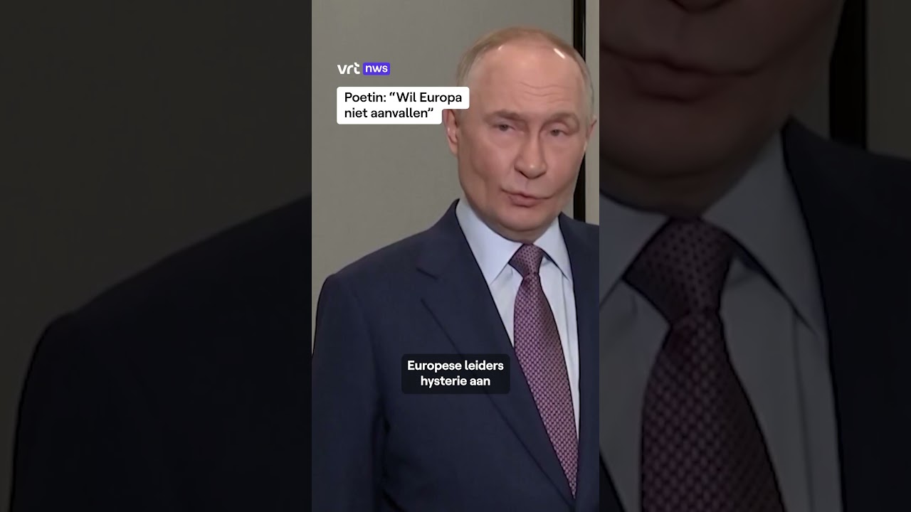 Poetin: "Rusland wil Europa niet aanvallen"