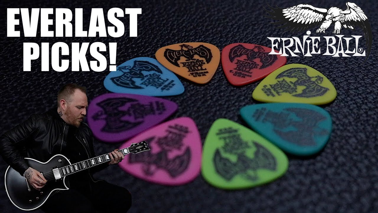 Гитарные медиаторы Ernie Ball Everlast! Шред, бренчи или пыхти!