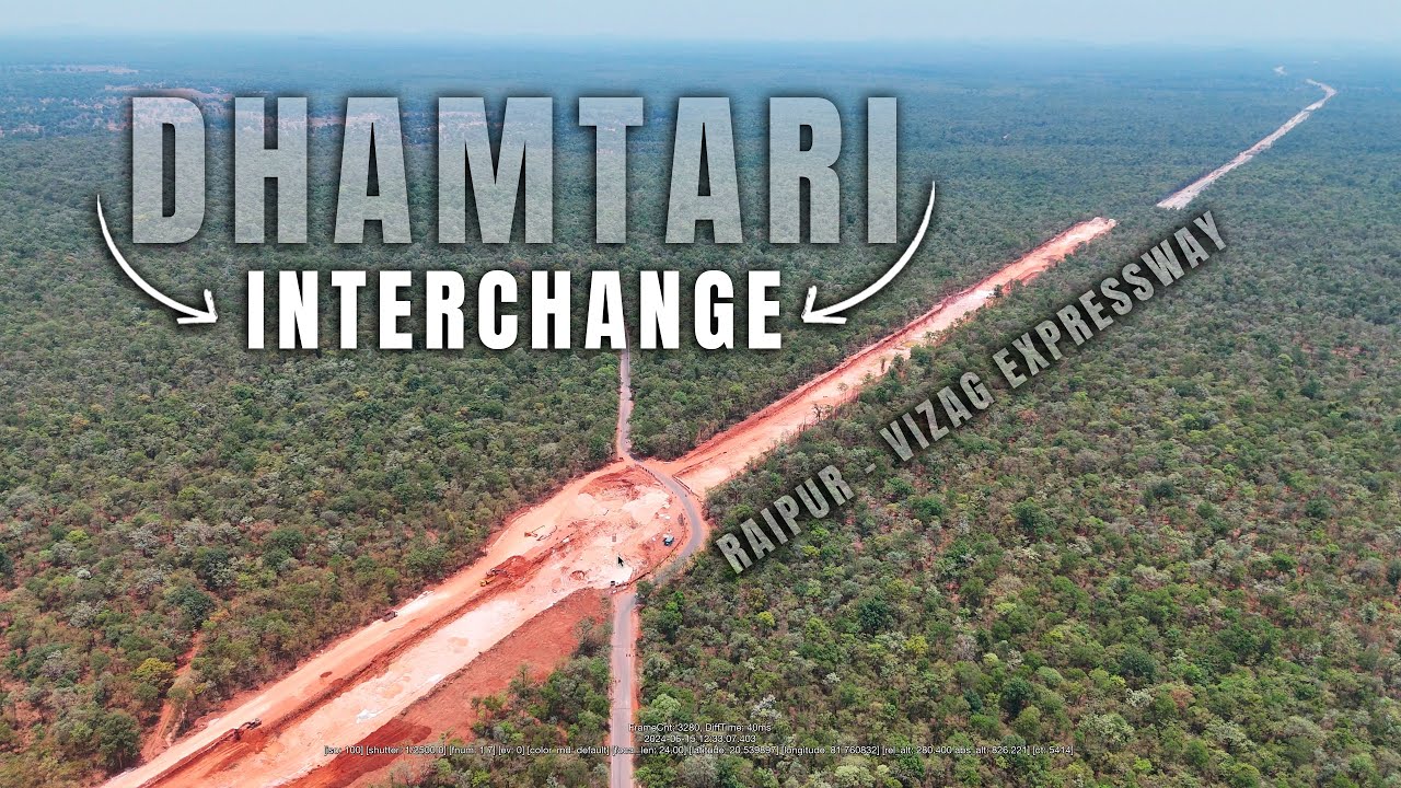 Raipur-Vizag Expressway Update: Package-02's Wildlife Corridor & Construction Progress (Part 1)