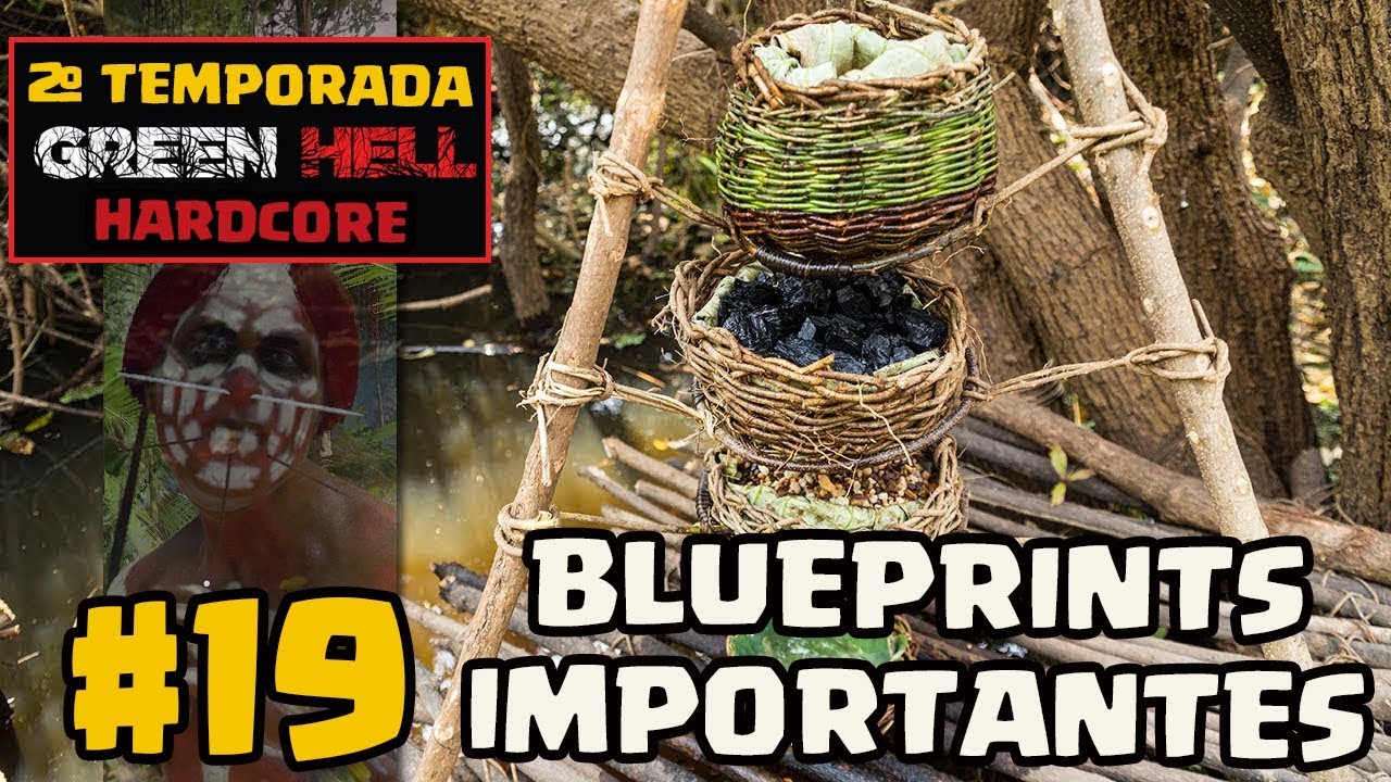 Coletando Blueprints importantes - Green Hell - EP 19