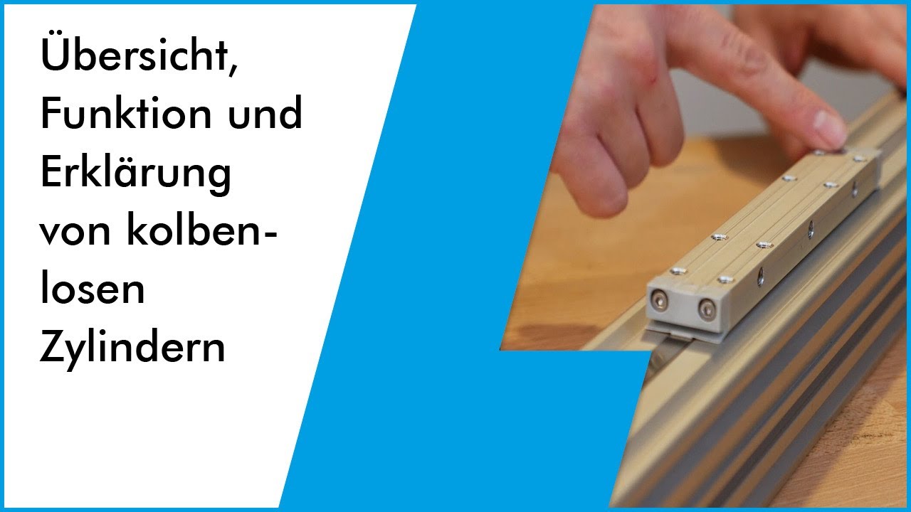Kolbenstangenlose Zylinder-Das Highlight für beengte Platzverhältnisse und hohe Kräfte