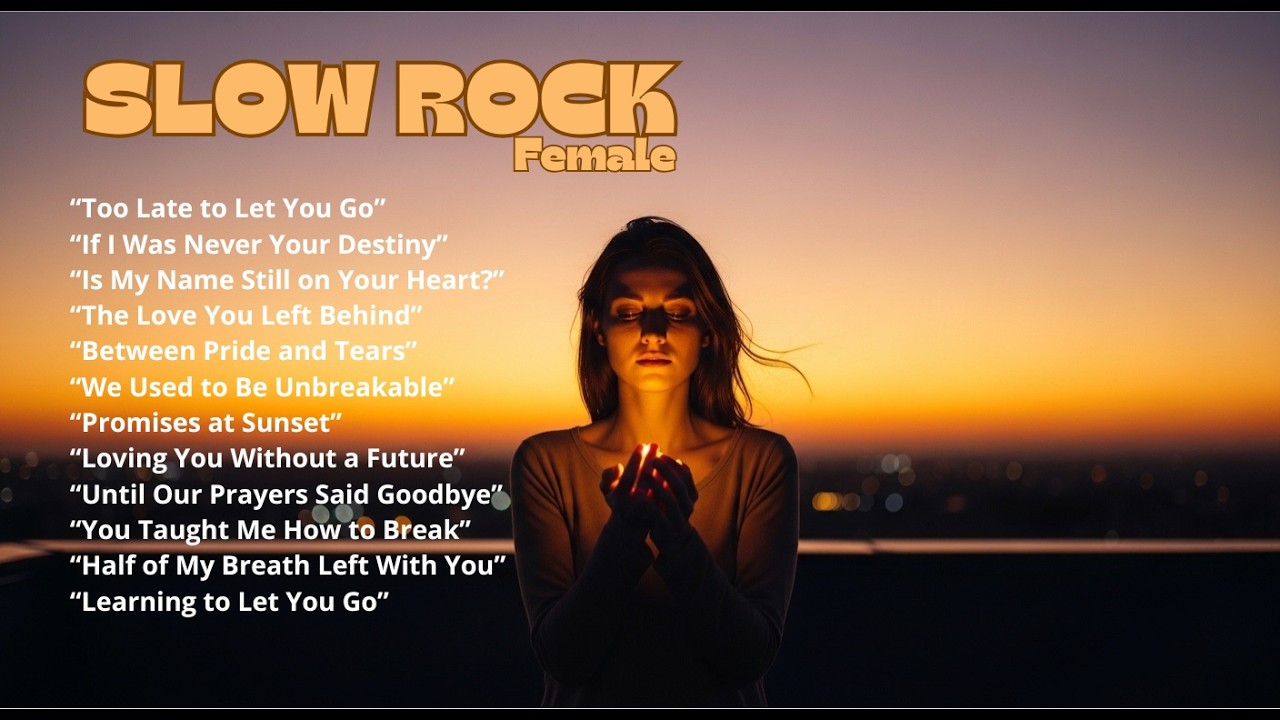 slow rock love songs collection| nonstop slow rock 🌙💔 best Female slowrock