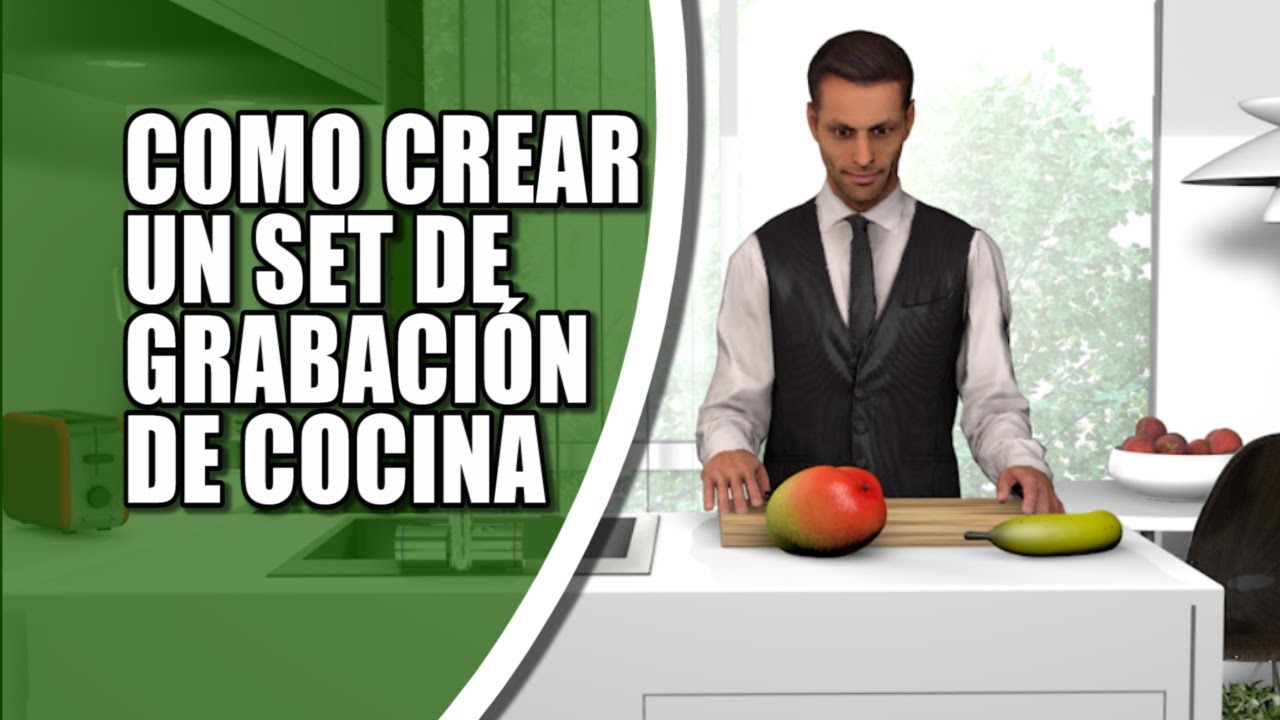 C&oacute;mo crear un set de grabaci&oacute;n de cocina