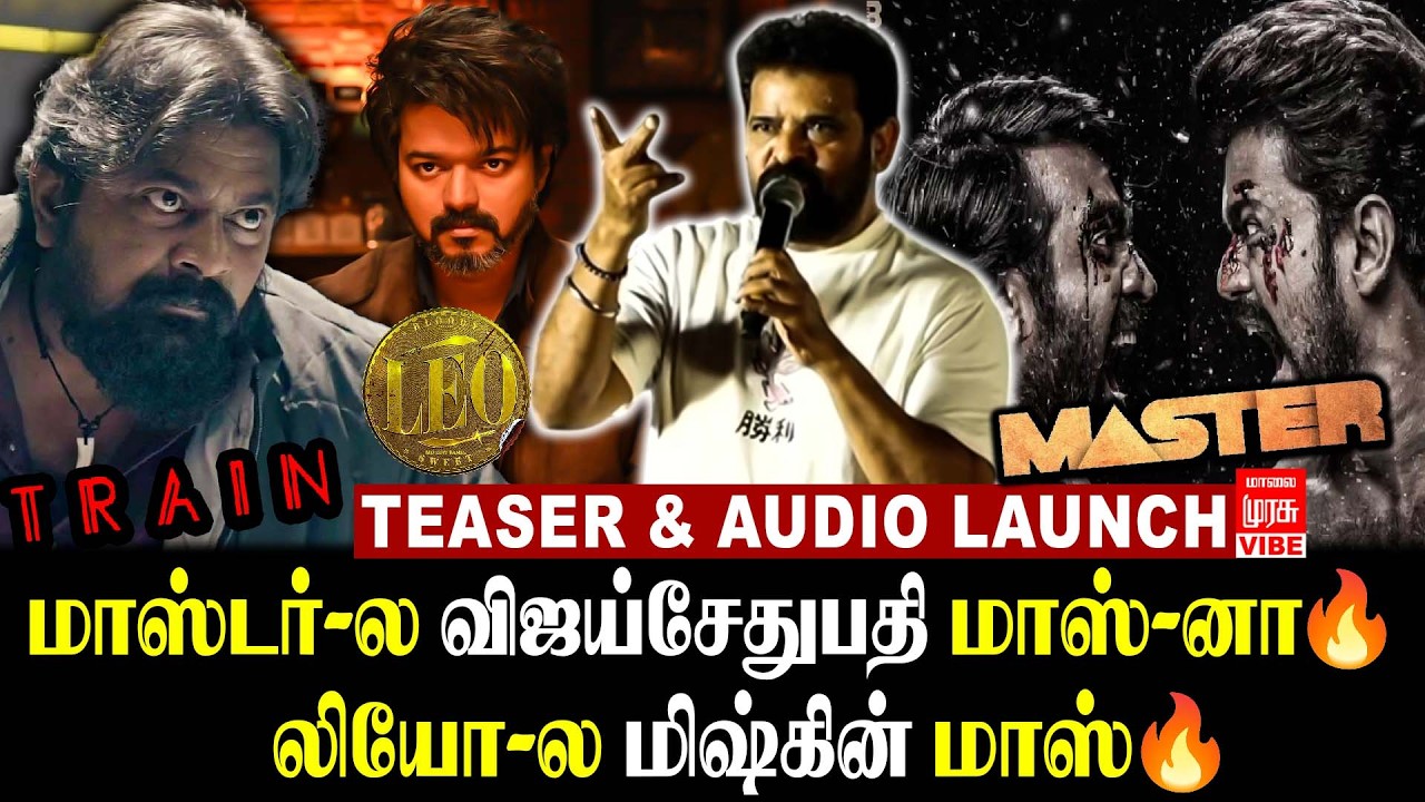 Ameer Speech at Train Movie Teaser & Audio Launch | Vijay Sethupathi | Mysskin | Vibe
