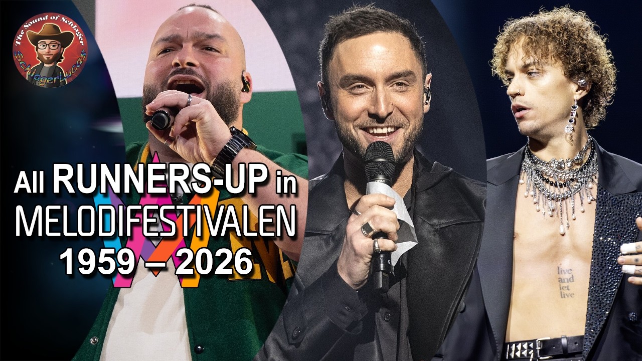 All Runners-Up in Melodifestivalen (1959-2026)
