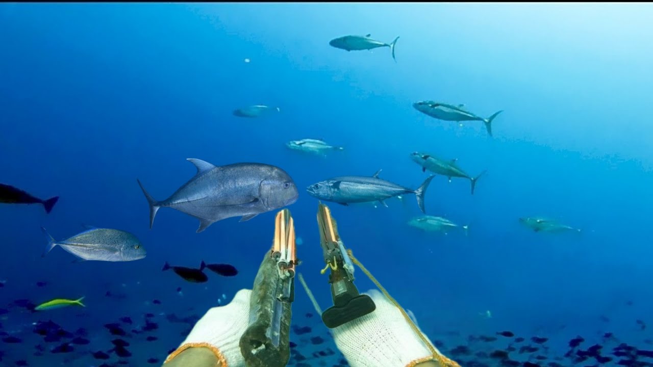 DOGTHOOT TUNA HARVEST IN PINANG ISLAND, SIMEULUE, ACEH