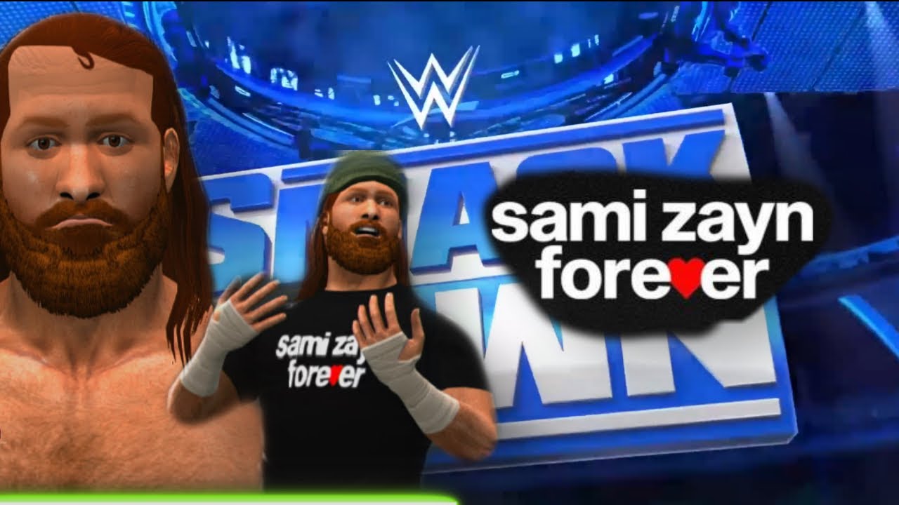 WWE 2K17 - SAMI ZAYN 2022 CAW FORMULA - PS3/XBOX360