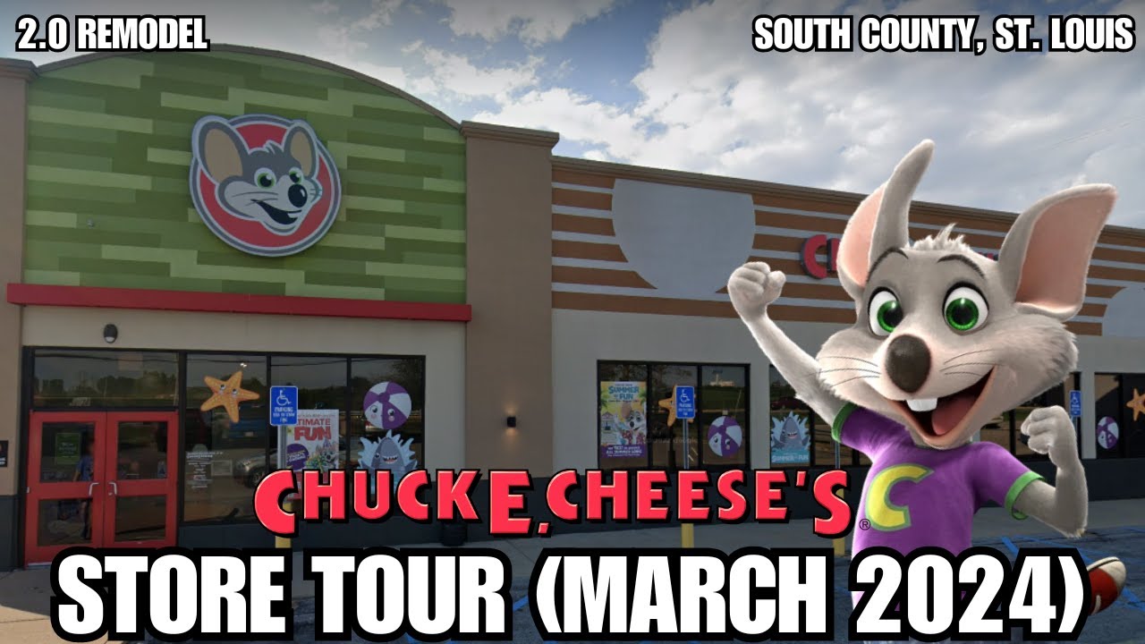 Chuck E. Cheese South County, St. Louis | March 2024 2.0 Store Tour