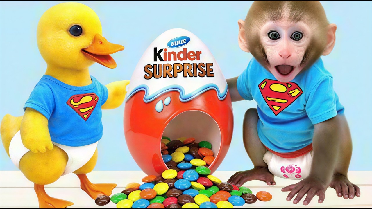 Brave Monkey Baby Bon Bon and Duckling Put Out a Huge Fire |Bobby Kids Songs