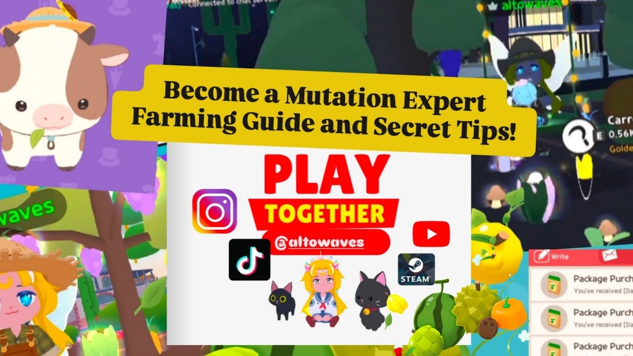 Become a Mutation Expert! Farming Guide and Tips! 180+ Mutations [Play Together Game] ʕ⁠っ⁠&bull;⁠ᴥ⁠&bull;⁠ʔ⁠っ