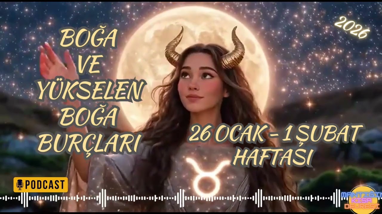 Boğa ve Yükselen Boğa Burçları | 26 Ocak – 1 Şubat Haftalık Burç Yorumları