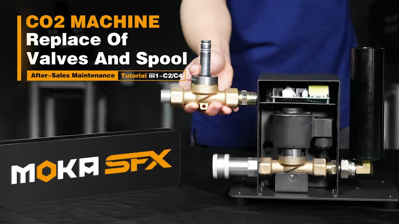 MOKA SFX After Sales Guide iii1 c2/c4 | How to Replace Valves and Spool for Your Co2 Jet