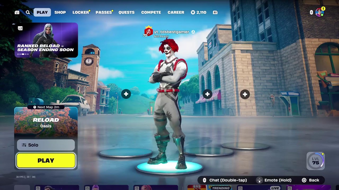 Lets play some fortnite battle royal