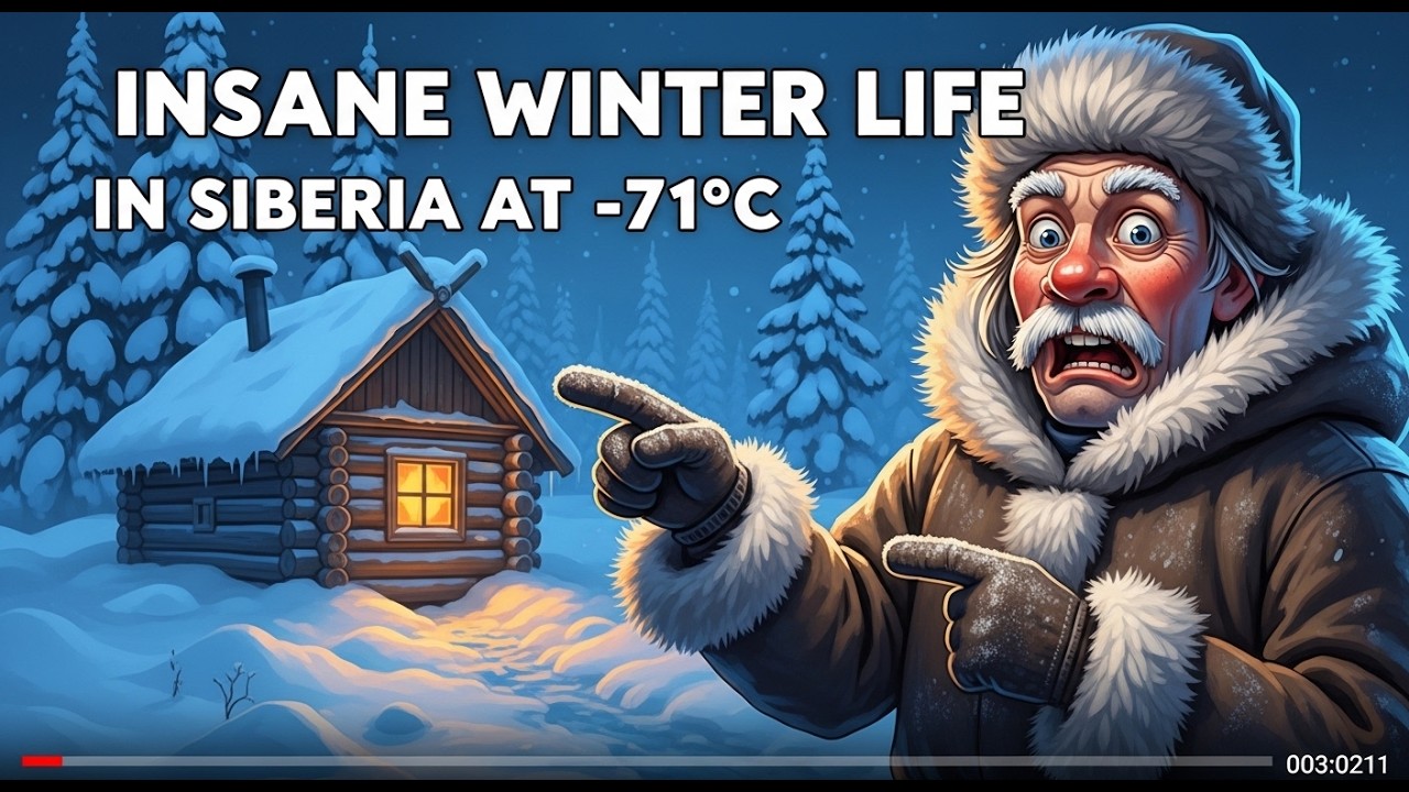 Insane Winter Life in Siberia at  71°C || Human Survival Story || The Quiet Past