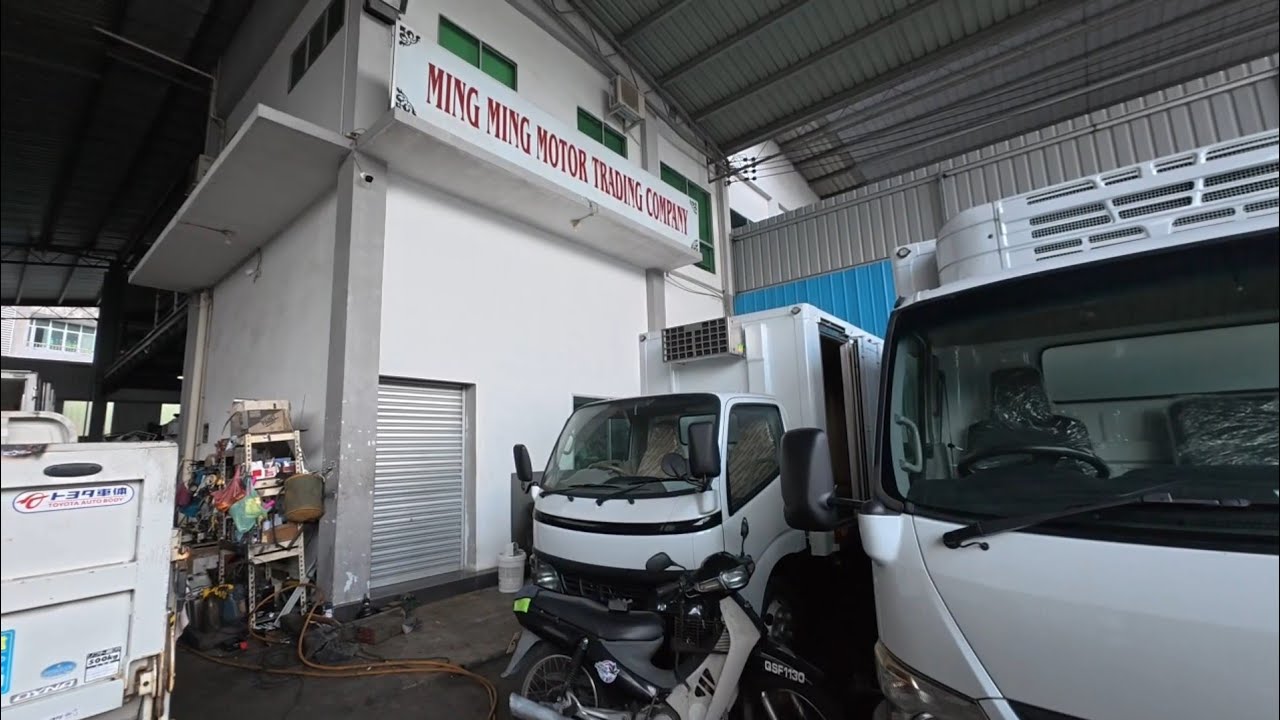 TIDAK BANYAK KERJA BUAT DEKAT WORKSHOP INI HARI//HANTAR LORI PERGI TEST JPJ