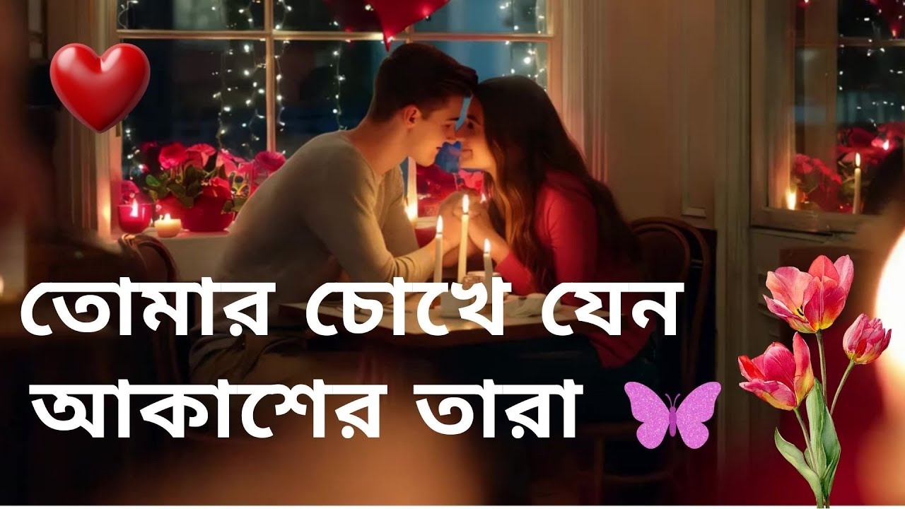 তোমার চোখে যেন আকাশের তারা | Heart-touching Bangla Romantic Song