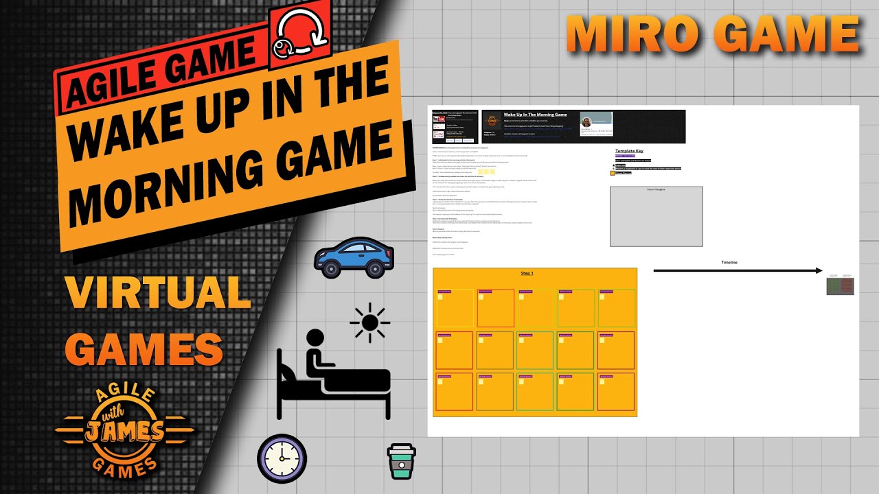Wake Up In The Morning Game - Agile Game - Miro