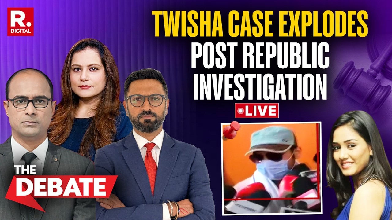 The Debate: Republic 'Media Trial' Cracks Open Twisha Death Case; Absconding Husband Emerges