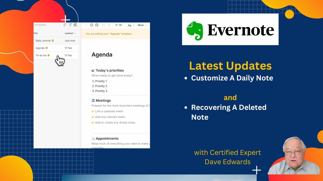 Последнее обновление Evernote: создайте идеальный шаблон для ежедневных заметок