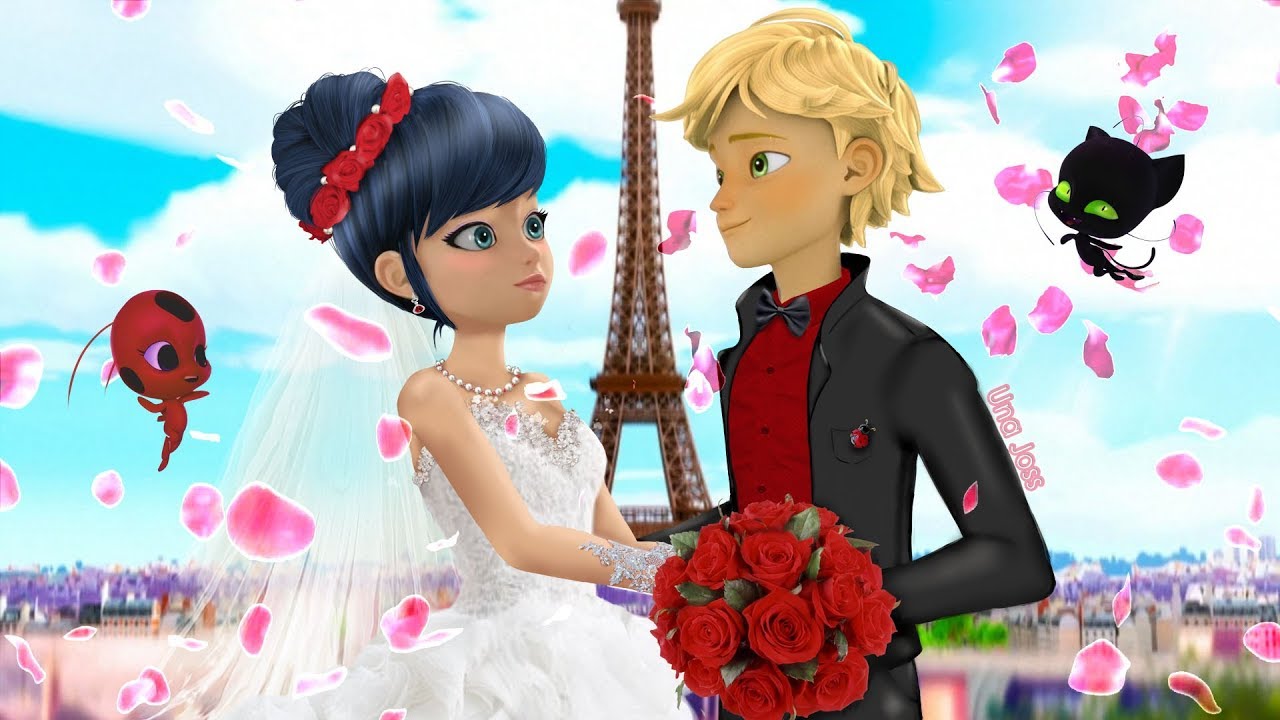 Ladybug Speededit: Miraculous Wedding | Adrien and Marinette Marry